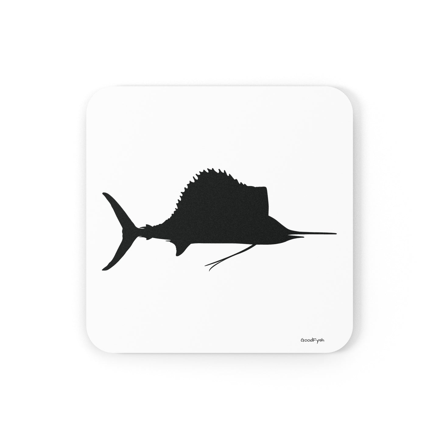 Sailfish Cork Coaster