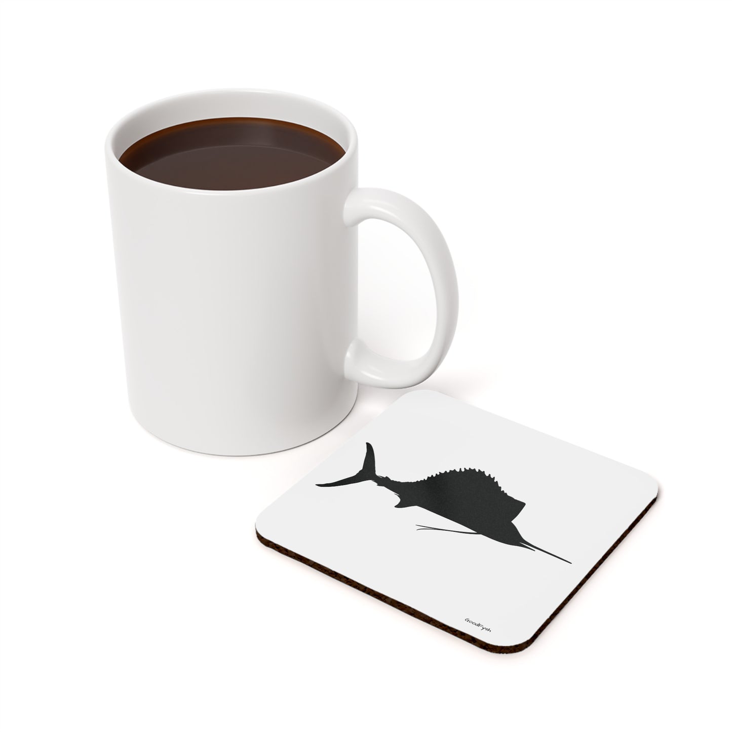 Sailfish Cork Coaster