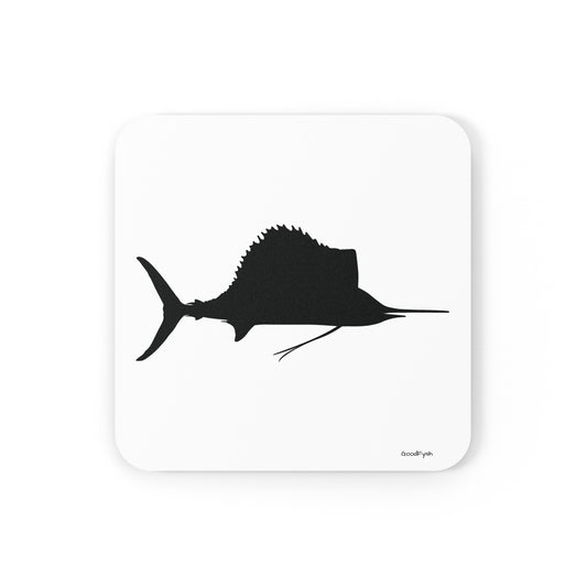 Sailfish Cork Coaster