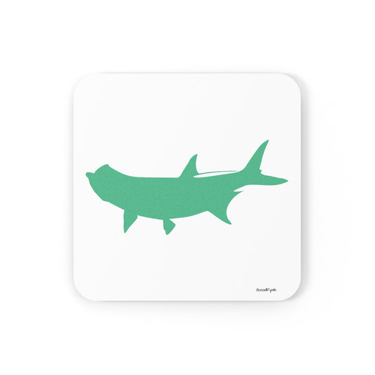 Tarpon Cork Coaster