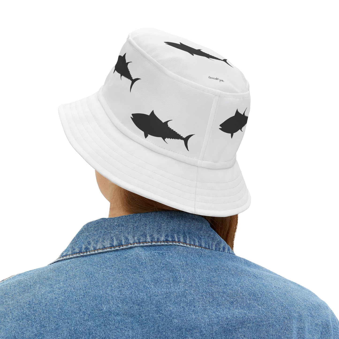 Blue Fin Bucket Hat