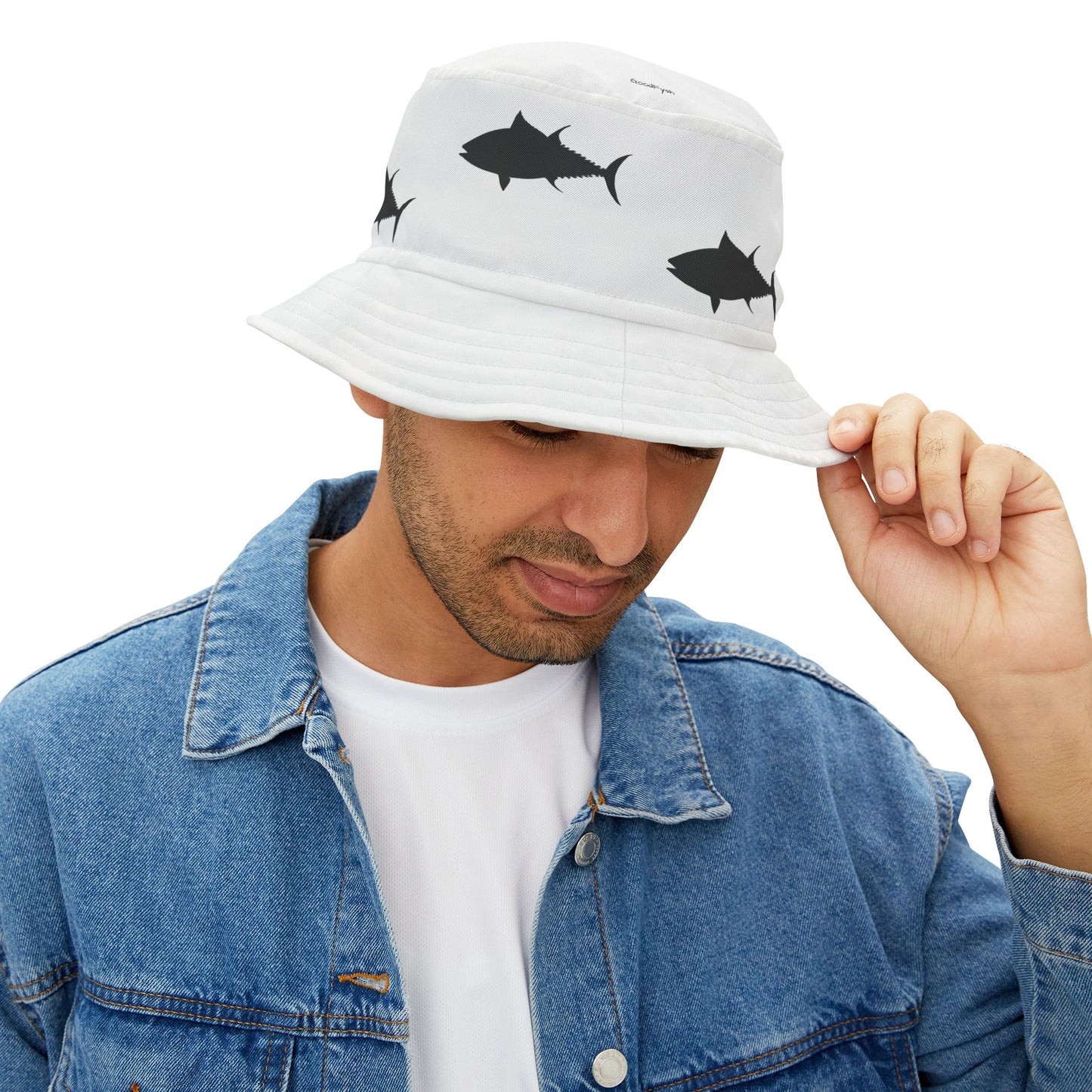 Blue Fin Bucket Hat