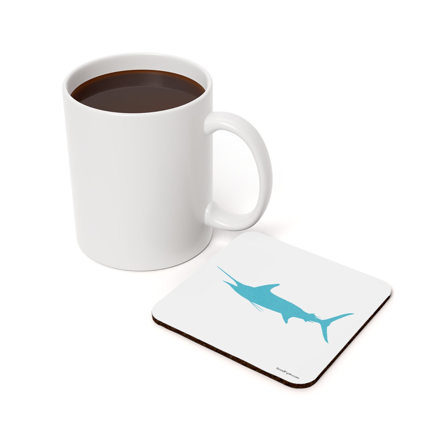 Marlin Cork Coaster