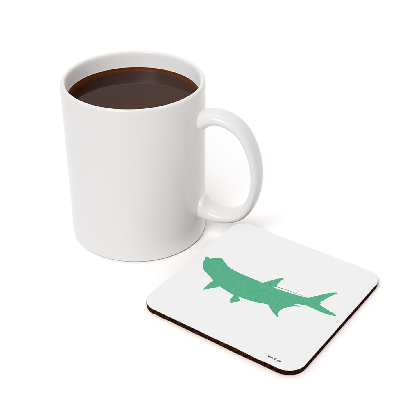 Tarpon Cork Coaster